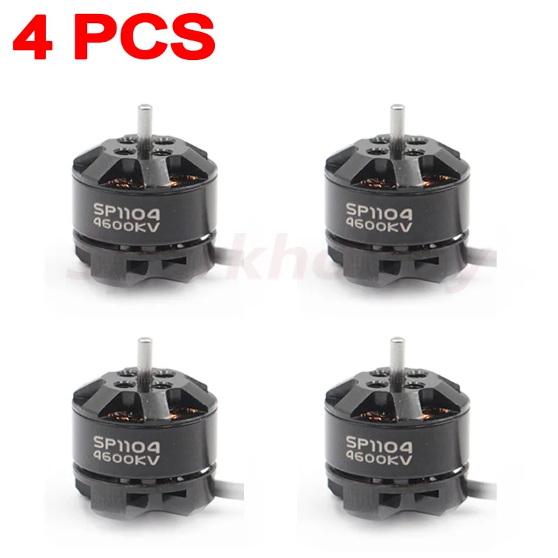 4 шт. ZTW SP1104 4600KV 3-4 дюйма Cinewhoop FPV Бесщеточный мотор 2-3S Lipo 1 5 мм диаметр вала г более