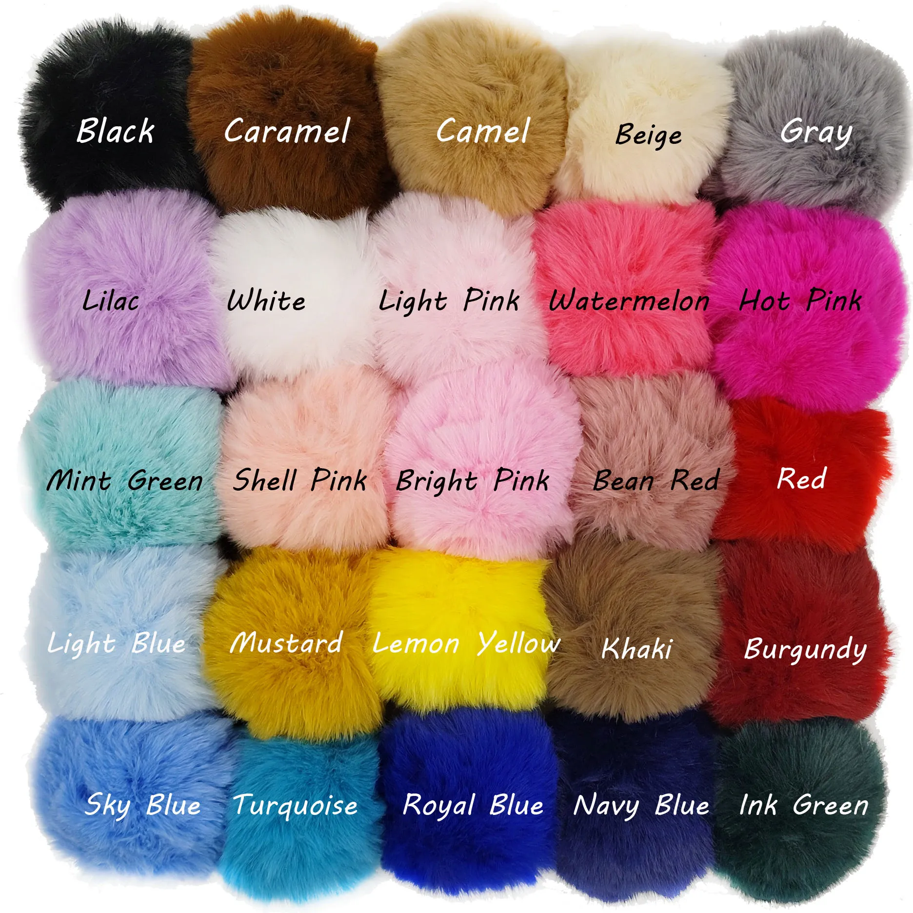 Furling 1PC DIY Handmade 8cm Soft Faux 