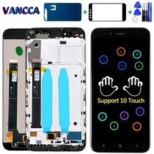 Vancca ЖК-дисплей для Xiaomi Mi 5X сенсорный 5,5 дюймов 1920*1080 дигитайзер сборка рамка с 10 мультитач для Xiaomi Mi A1 экран