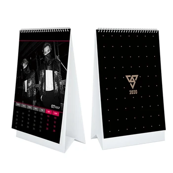 

New Fashion Kpop Seventeen 2020 Desktop Calendar THE8 DINO Daily Scheduler Table Planner Good Gift For Fans Friend