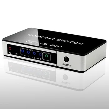 

4K HDMI Switch PIP 4x1 Video Switcher 4Kx2K 3D with Remote for Apple TV PS4 HDTV VH99