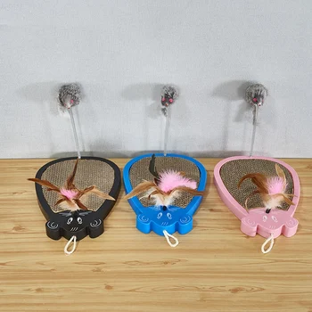 

Cat Toys Pet Cat Sisal Cat Scratching Board Cat Grinding Nail Scraper Mat