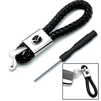 

1PCS New Car Key Chain Car Styling Keychain Key Ring for Mazdas 5 6 323 626 RX8 7 MX3 MX5 Atenza Axela Car Accessories