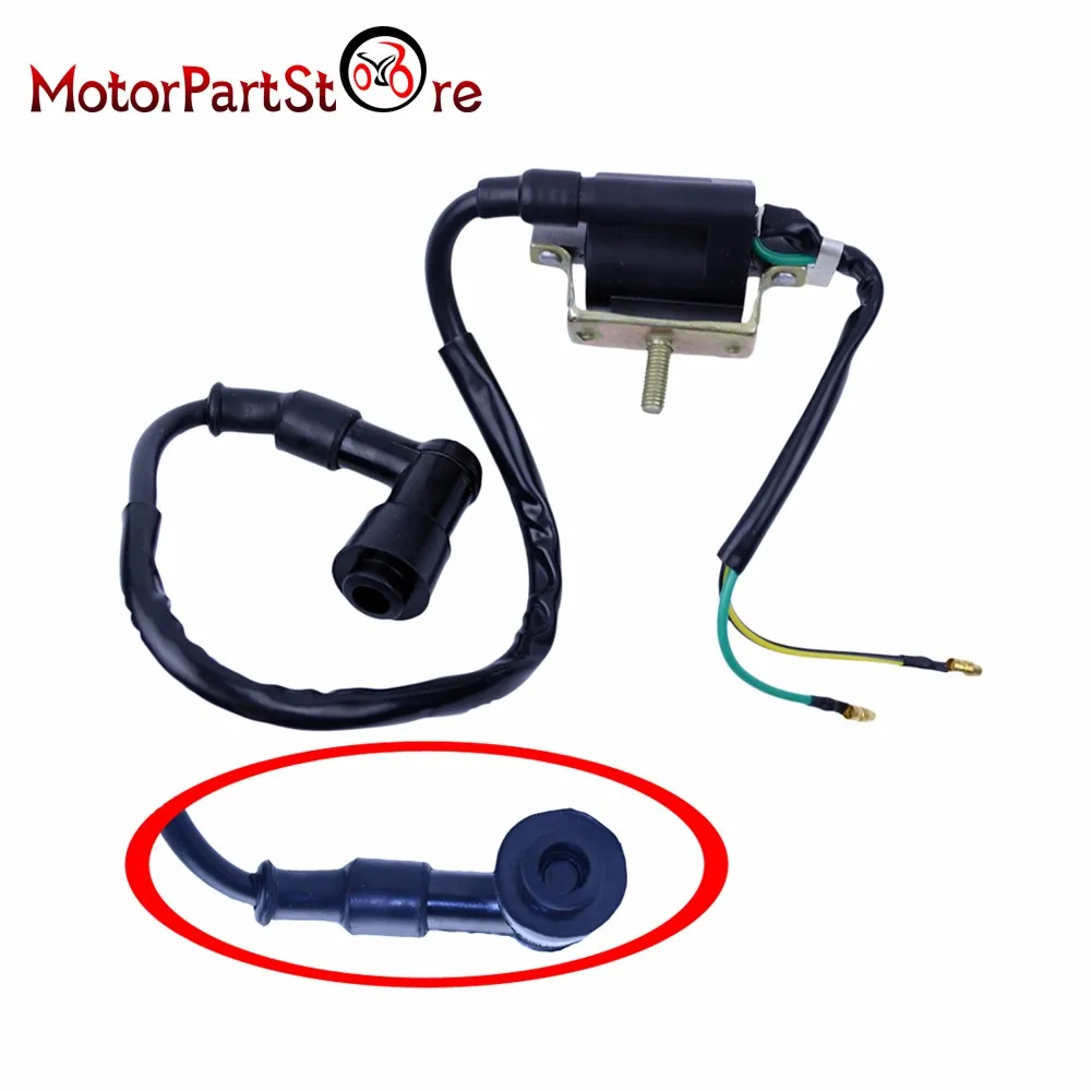 Производительность 12V Катушка зажигания с 2 проводное соединение для Honda XL185 XL XR 70 75 80 100 125 175 185 200 250 350 4 тактный