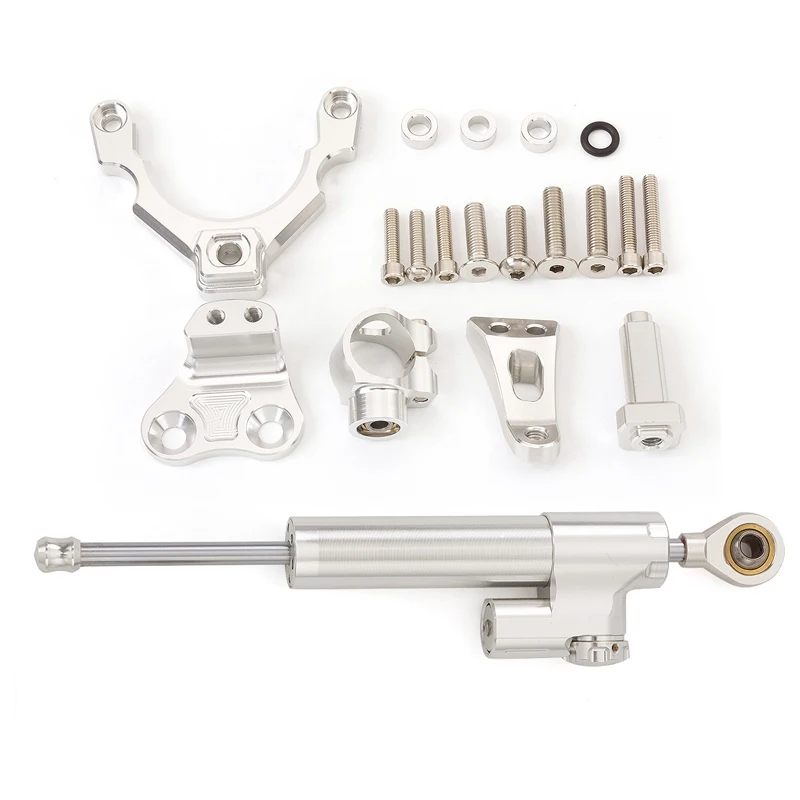 Motorcycle Stabilizer Steering Damper Mount Bracket Kit For Kawasa