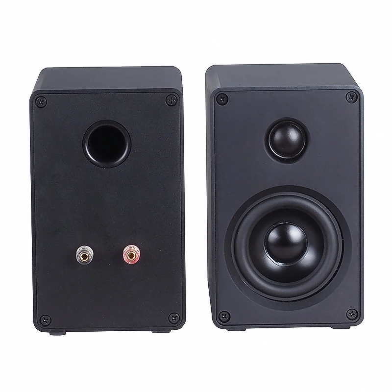 Altofalante de Liga de Alumínio Canais de Duas Brzhifi Audio Polegada Desktop 2.0 Vias Passiva Estéreo Computador Satélite Surround Parede Pendurado 3 - Image 2