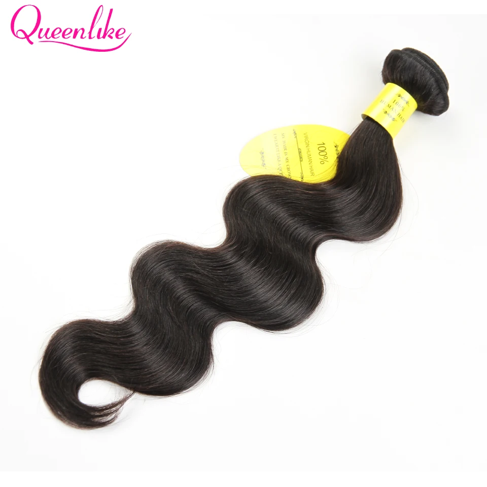 One Bundle Brazilian Body Wave QueenLike 100% Human Hair Non Remy Double Weft Brazilian Hair Weaving Bundles One Bundle Brazilian Body Wave QueenLike 100% Human Hair Non Remy Double Weft Brazilian Hair Weaving Bundles