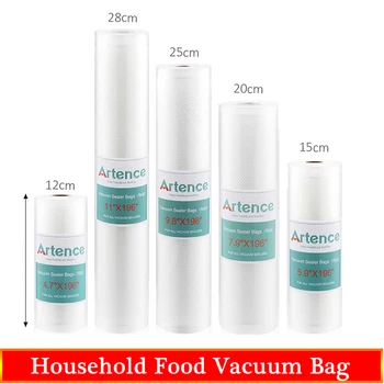 

Vacuum bags for food Vacuum Sealer Food Fresh Long Keeping 12+15+20+25+30cm*500cm Rolls/Lot bags for vacuum packer Storage Bags