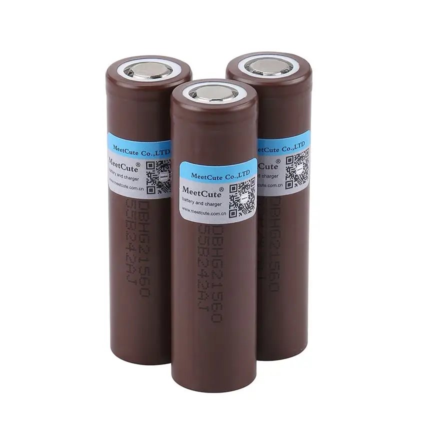 3pcs 18650HG2 3,6 V 3000mAh аккумуляторная батарея высокой разрядки 30A большой ток для LG электронная сигарета мощность батареи - Цвет: 3pcs