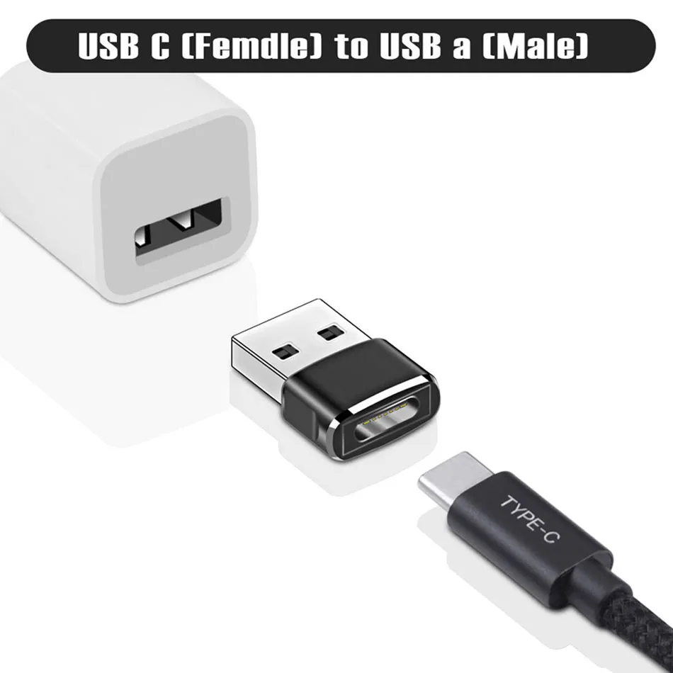 Usb type C OTG адаптер USB C Male-Micro usb-кабель 10 см конвертер для Macbook samsung S10 S9 S8 huawei P20 USB для type-c OTG