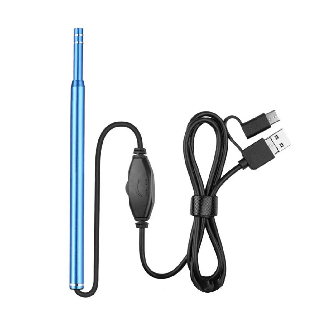 New Multifunctional USB Ear Cleaning Tool HD Visual Endoscope Pen Care Earpick In-ear Spoon Mini Camera With Cleani E9I2 | Красота и