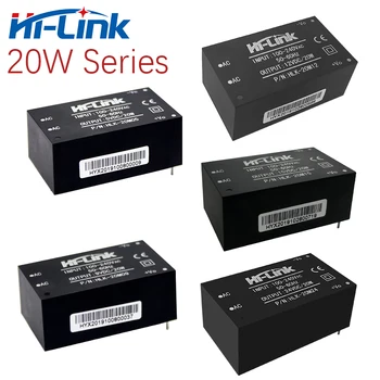 Hola-Link 220V/110V a 5V/9V/12V/15V/24V 20W paso transformador de potencia AC DC fuente de alimentación 1