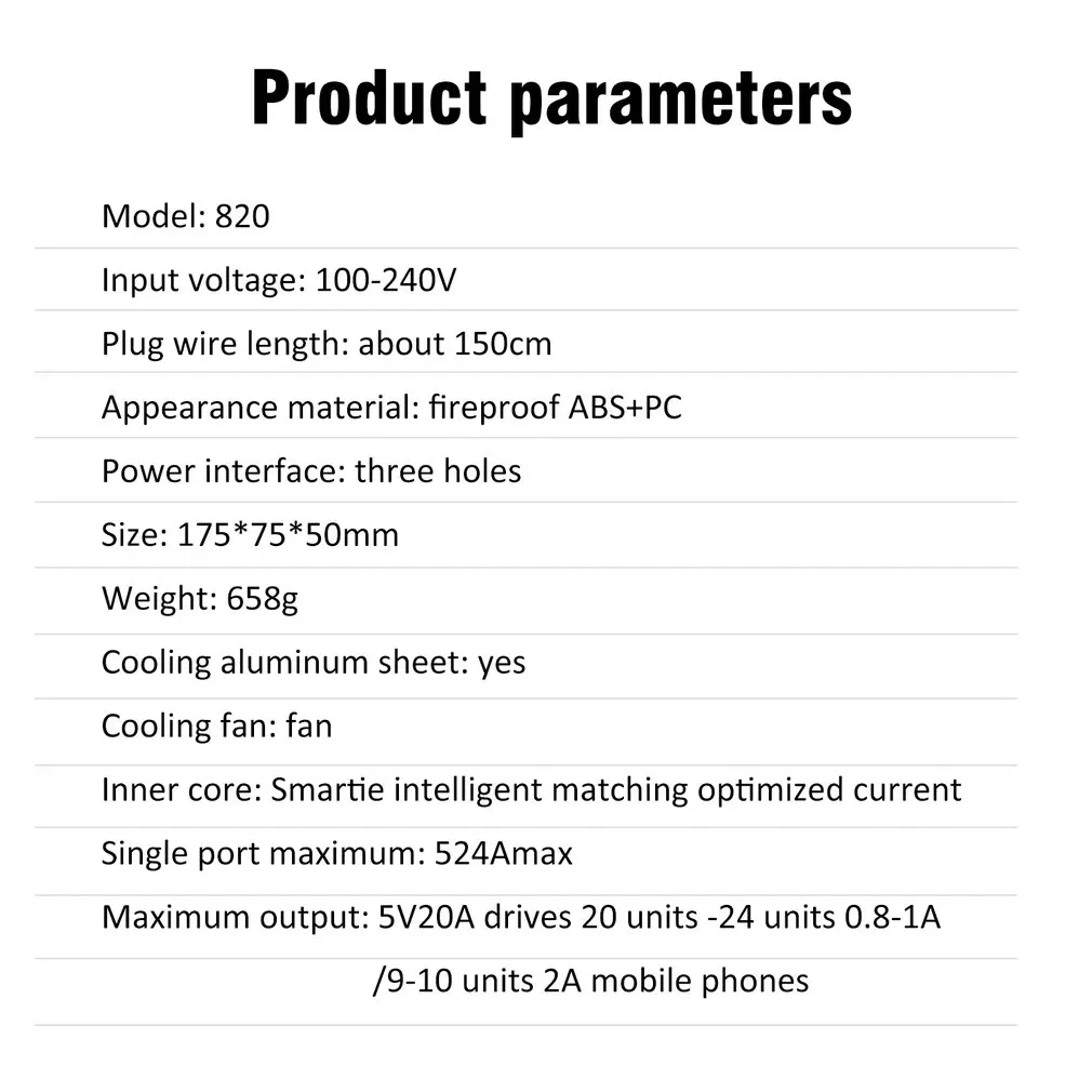 820 мульти быстрое зарядное устройство USB зарядка несколько 20 USB зарядная станция для телефона Универсальный usb-хаб зарядное устройство светодиодный дисплей