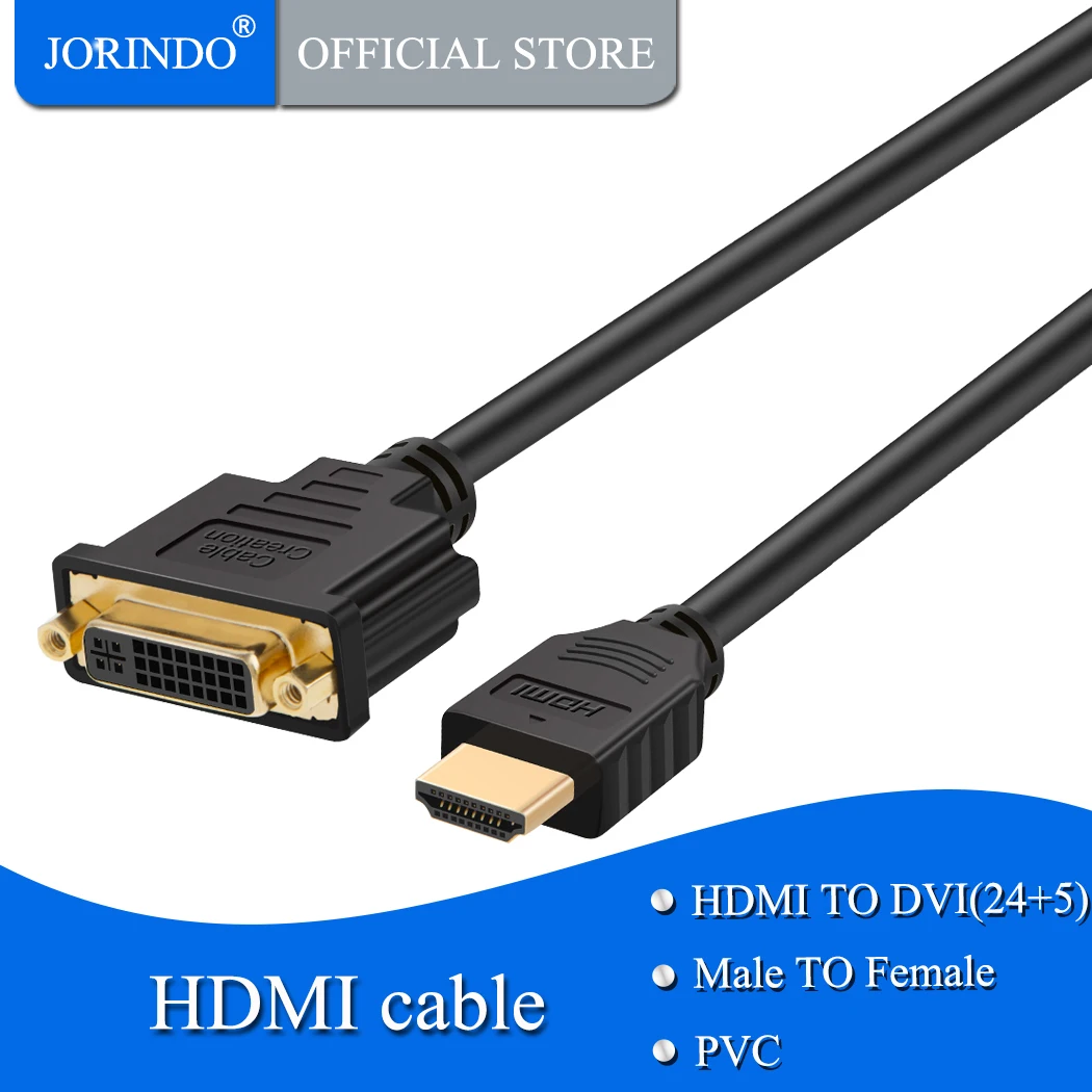 Кабель HDMI DVI двунаправленный штекер DVI(24 + 1) гнездовой адаптер 1080P конвейер 3D 0 15 м