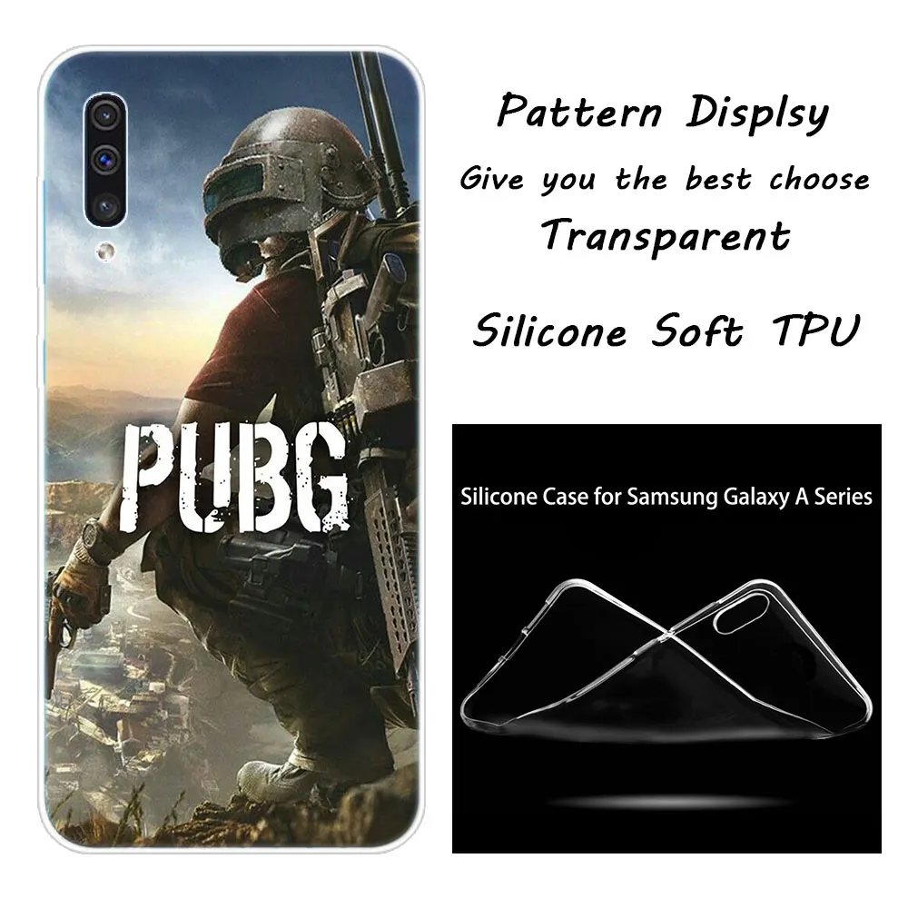 006 Горячие PUBG игры силиконовый чехол для samsung Galaxy A90 5G A80 A70 A60 A50 A40 A30 A20 A10 S A10E A20E M10 M30S M40 Модный чехол с принтом" - Цвет: 006