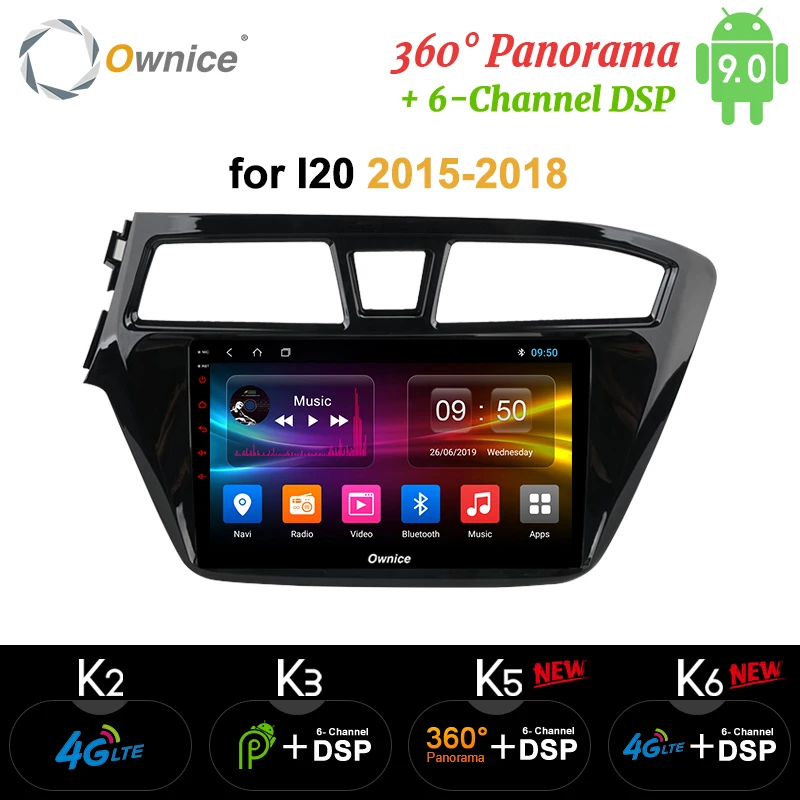 Discount Ownice K1 K2 K3 Octa Core Android 9.0 for HYUNDAI I20 2015 2016 2017 2018 Car DVD Player GPS Radio CD AUDIO Navigation PC 2G 4G 0