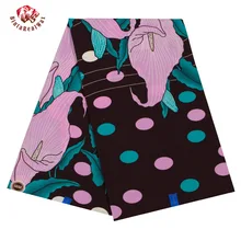 Модная африканская ткань с восковым принтом, новинка, софтхлопок, Bintareawaxl, ткань, Анкара, Африканский батик, фабричное праздничное платье, 40fs1337