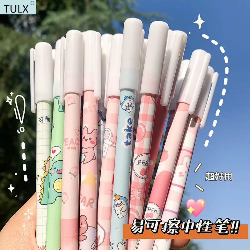 TULX gel pens office accessories korean stationery cute stationery japanese  pens school supplies cute stationary supplies - AliExpress