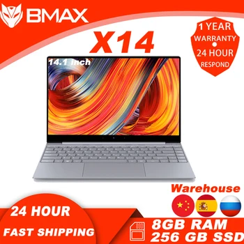 

BMAX X14 Laptop Computer 14.1 Inch Display 1920×1080 Windows10 Intel Celeron N4100 8GB RAM 256GB SSD with Blacklit Keyboard