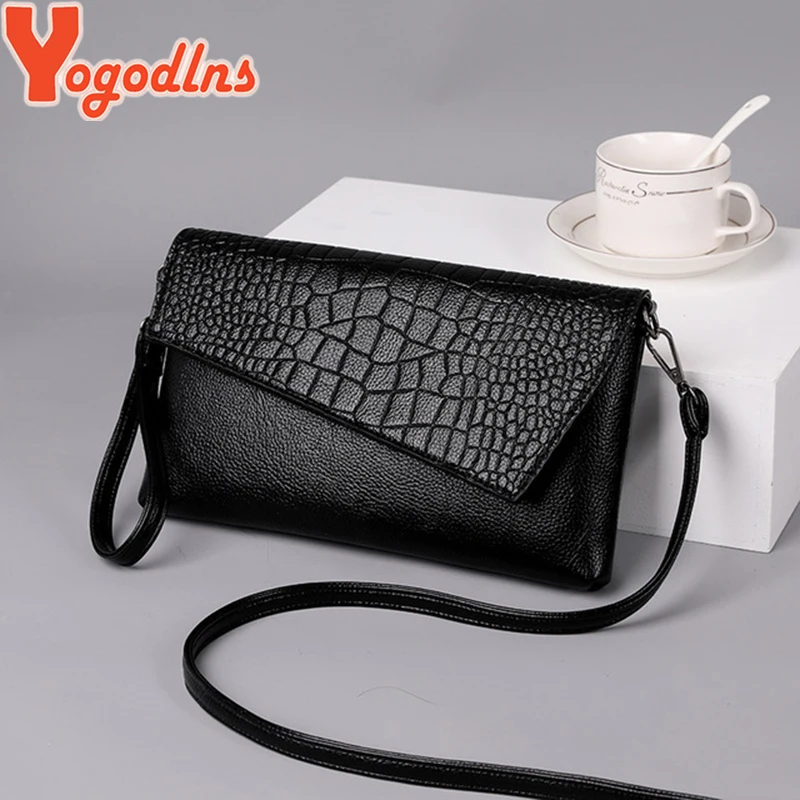 Yogodlns женская сумка из искусственной кожи сумки с узором "крокодиловая кожа" женские сумки через плечо женская маленькая сумка клатч кошелек