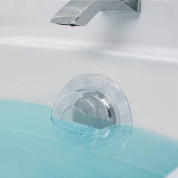 

2 Pack Bathtub Overflow Drain Cover Suction Cup Seal Bathtub Stopper for Deeper Bath for Bathroom Overflow Drains