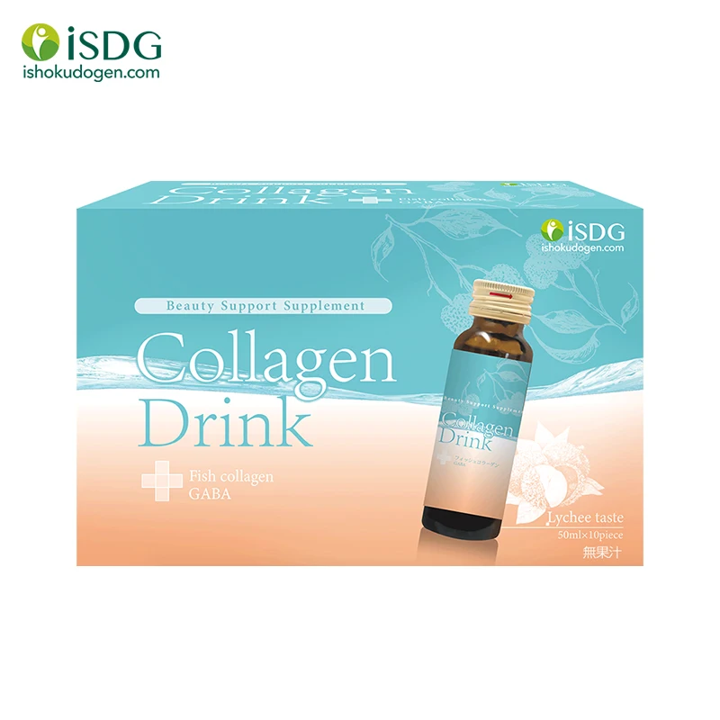 

ISDG Collagen Liquid.Supplement to Whiten Skin, Lighten Specks and Smooth wrinkles. 50ml*10/dose