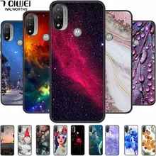 Silicone Cover For Motorola Moto E20 Case Painted Space Soft TPU Shockproof Fundas for Moto E20 MotoE20 Back Covers E 20 Capas