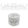 Disposable 50pcs / lot Microblading Ruler Guide Ruler Adhesive Sticker Permanent Eyebrow Makeup Eyebrow Tool 1