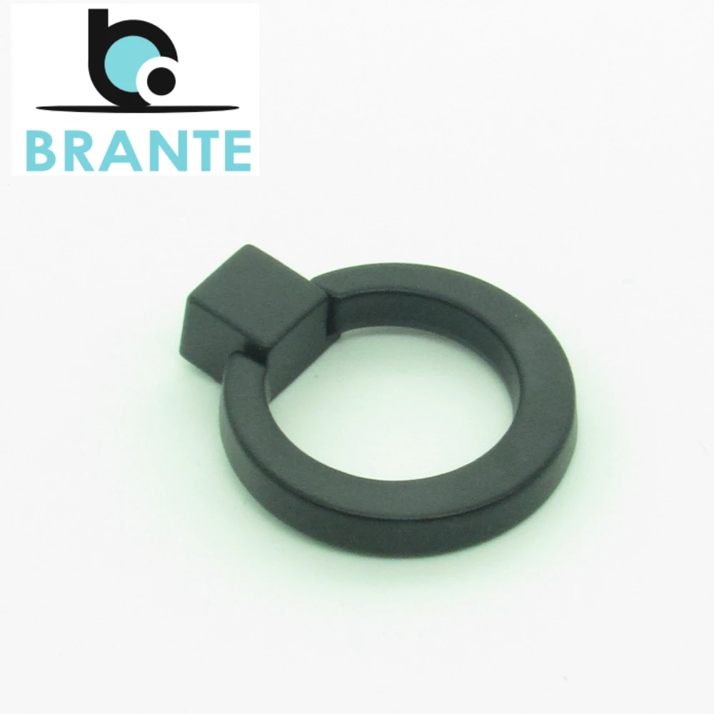 Комплект 4 ручек-кнопок Brante RK.1312.39.BK чёрный