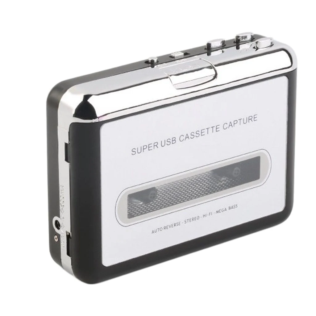 1Piece USB Cassette Tape to MP3 PC Converter Capture Stereo Audio Player