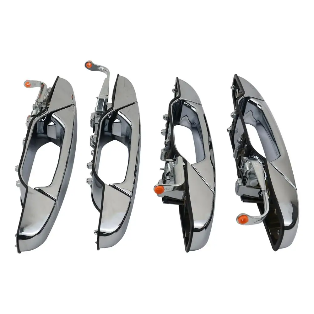 Ap02 4pcs 1set Exterior Door Handle 20828258 For Chevrolet Avalanche