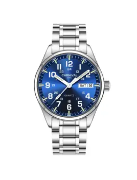 

Carnival new T25 Tritium Luminous Watch Men Military Men Watches Top Brand Luxury Quartz Wristwatch Male Clock Reloj Hombre 2019