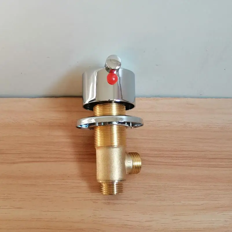 Solid Brass switch valve for Bathtub faucet shower mixer, 3 ways water outlet bathtub faucet set Bath faucets control valves 6