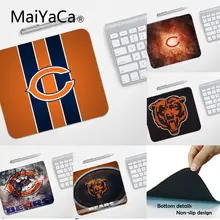 MaiYaCa высокое качество Chicago и Bears заказной Ноутбук игровой коврик для мыши Лидер продаж подставка под руку мышь