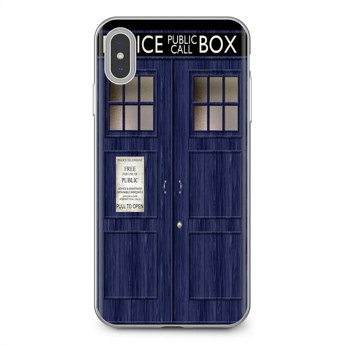 Силиконовый чехол для телефона с постером Tardis Box Doctor Who Nokia X6 2 3 5 6 8 9 230 3310 1 7 Plus 2017 2018