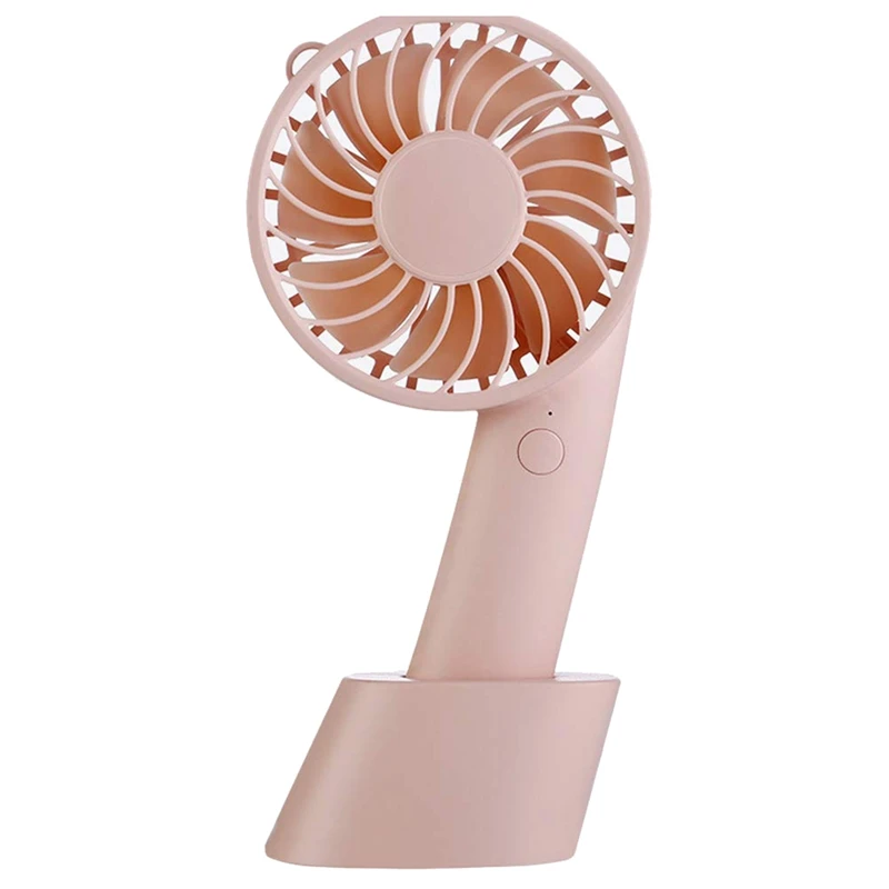 

Mini Usb Fan Mini Portable Quiet Usb Desk Handheld Fan (Pink)