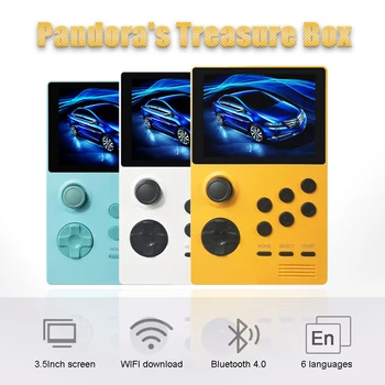 

Video Game Consoles 3.5 Inch IPS Screen Open Source System Handheld Game Consoles Support WIFI Retro Game Player For FC PSP DC