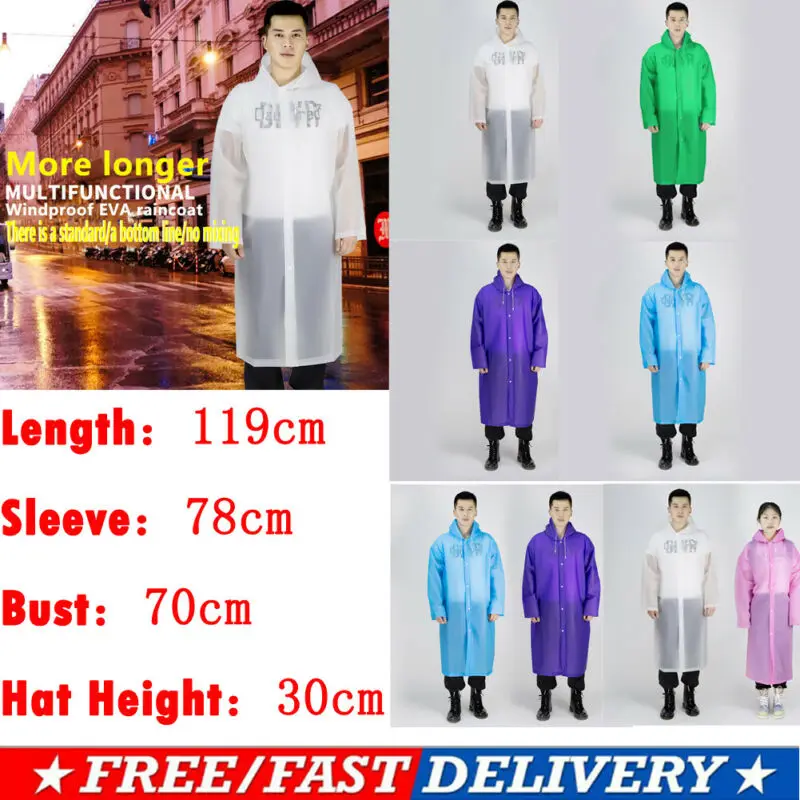 

Raincoat Women Rainwear Men Rain Coat Impermeable Capa de chuva chubasquero Poncho Japan Waterproof Rain cape cover Hooded