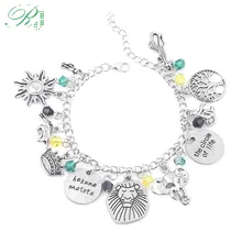 RJ король льва браслет хакуна матата Круг жизни животных браслет для женщин и мужчин сильный вдохновляющий браслет ювелирные изделия