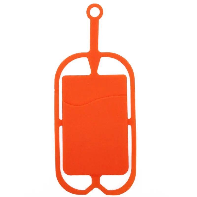 Orange 1 шт. силиконовые шнурки для мобильных мобильные телефоны держатель слинг шеи ремешок для смартфона - Цвет: Orange