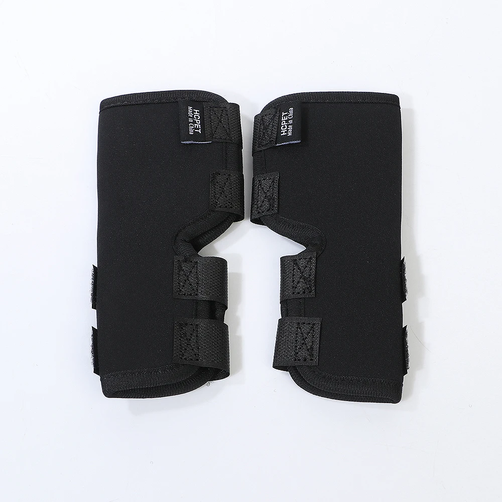 2pcs/set Pet Knee Pads Dog Support Brace Leg Hock Joint Wrap Breathable Injury Recover Legs Protector Paw Wraps