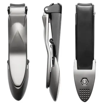 

Nail Clippers Stainless Steel Manicure Cutter Tool No Splash Thick Mouth Sharp Curved Cutters For Women Men Thick Toe Nails