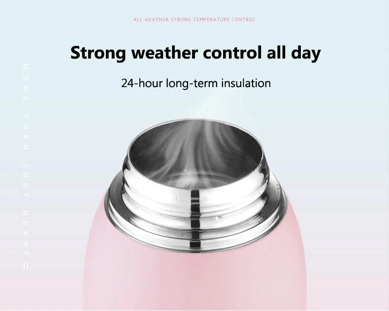 Thermos for Kids Stainless Steel Cute Water Bottle Mini Thermal Cups Flask Coffee Mugs 360ml Tumbler Vacuum Hot Water Drinkware