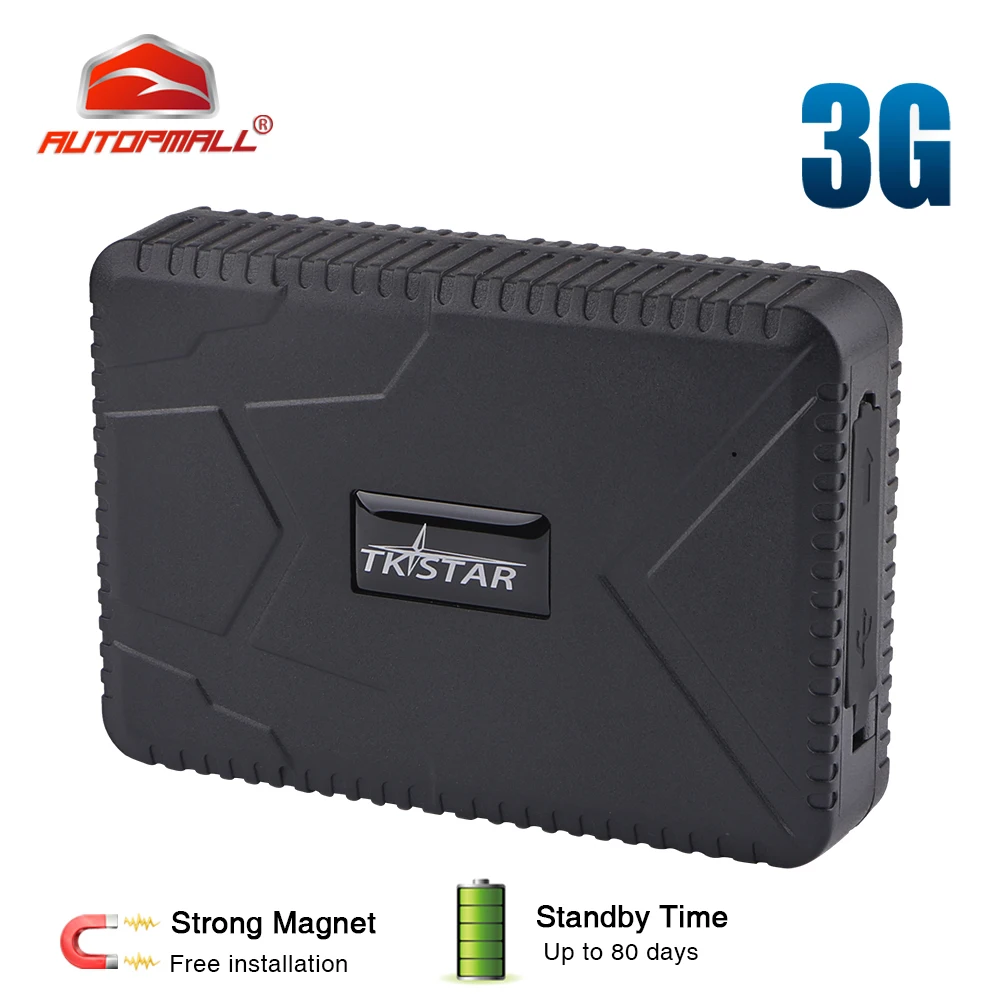 3G GPS Tracker Car Vehicle TrackerTK915 80 days Standby Realtime Locator Waterproof Magnet Shock Alarm Free APP | Автомобили и