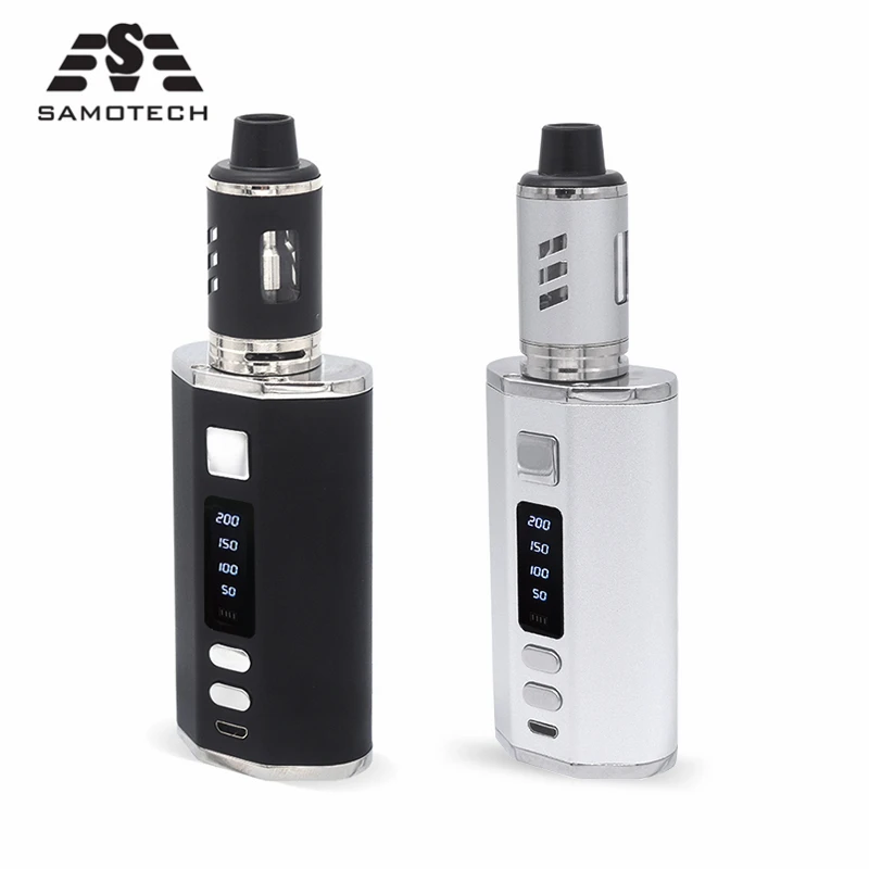 Tanie SUB TWO 200W box mod waporyzator Kit 510 gwint 3ml Atomizer 4400mAh 0.3ohm 3.0ml zbiornik regulowane napięcie parownik zestawy startowe