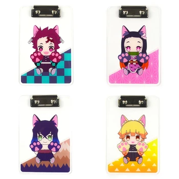 

1pc Anime Demon Slayer: Kimetsu No Yaiba Clipboards Toy Stationery Store Clip Folder Board File Drawing Pad School Supplies A6