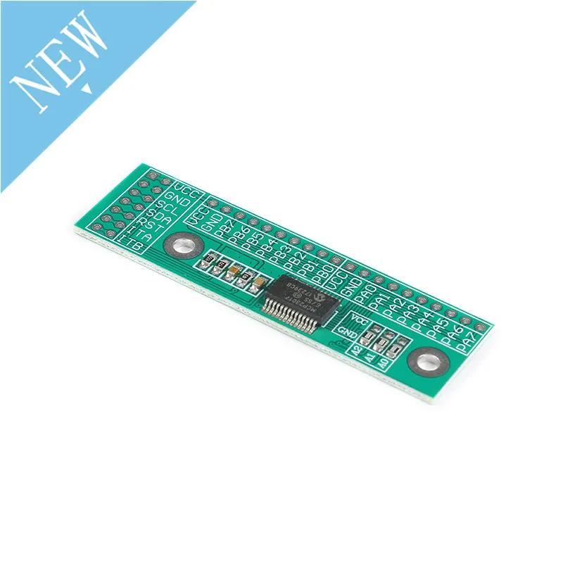 MCP23017 I2C интерфейс 16bit I/O Плата расширения Модуль штыревая панель плата IIC в GIPO