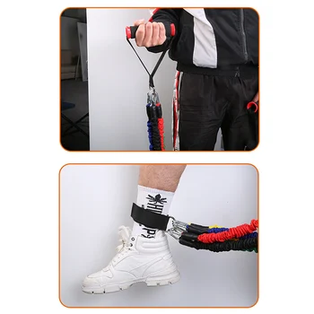 

11pcs/Set Resistance Bands Pull Rope for Home Gym Equipment Workout Fitness Exercise Resistance Training Accessories M8