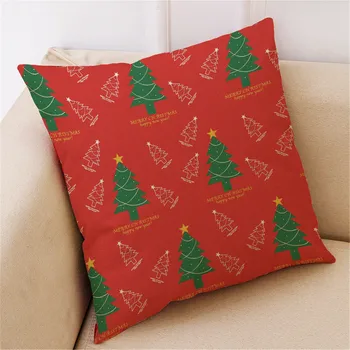

Pillow Case Christmas Pattern Sofa Car Throw Cushion Home Decorations Christmas Theme Sofa Pillowcase Decorations