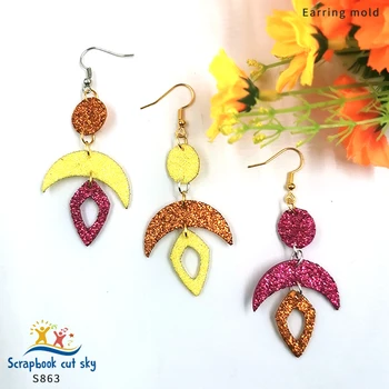 

Earring S863 Scrapbook Dies Muyu Wooden Mold Suitable For Market General Machines